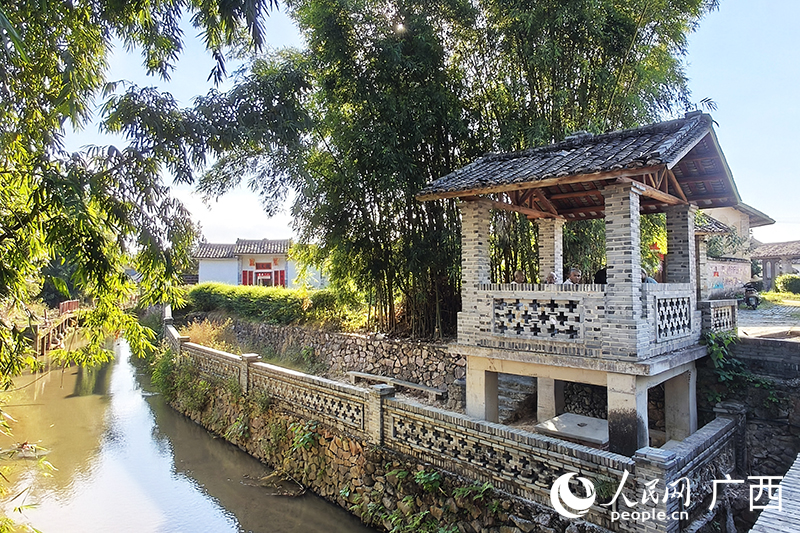 全域土地综合整治试点项目落地后,河村面貌焕然一新。人民网 刘璐瑶摄