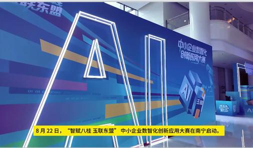 “智赋八桂 玉联东盟”中小企业数智化创新应用大赛启动