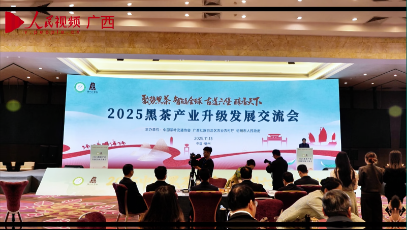 2025黑茶產業升級發展交流會在梧州舉行