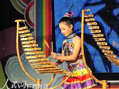 广西举办庆祝六一国际儿童节文艺演出