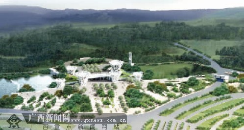 南宁青秀山北大门将扩建 设大型停车场和商业