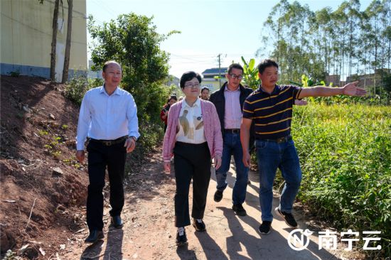 “九九重陽節 濃濃敬老情”網絡公益活動走進良慶區錦亮村
